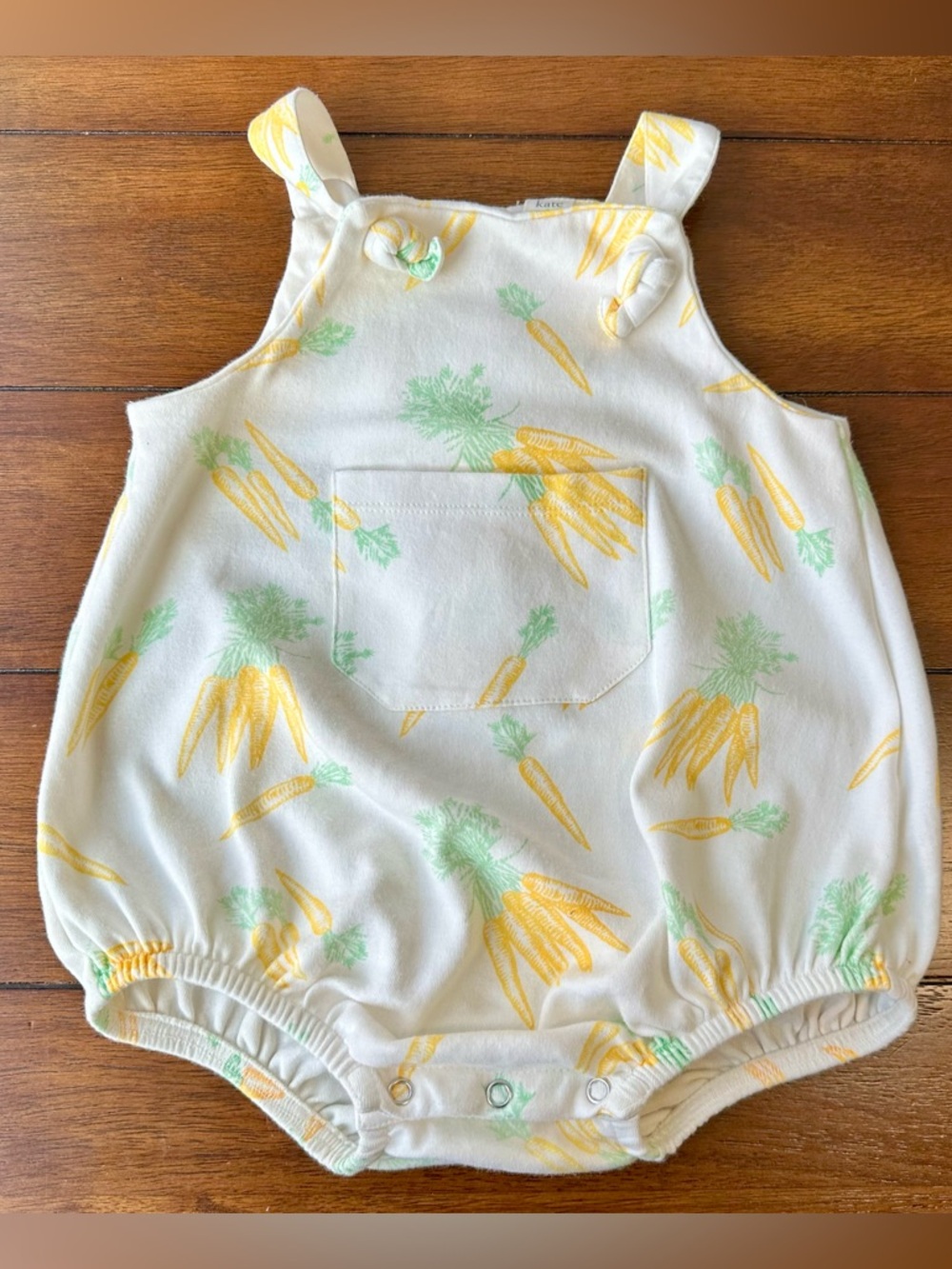 Kate Quinn Carrot Bubble Romper | Size 2T